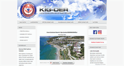 Desktop Screenshot of kigder.org.tr